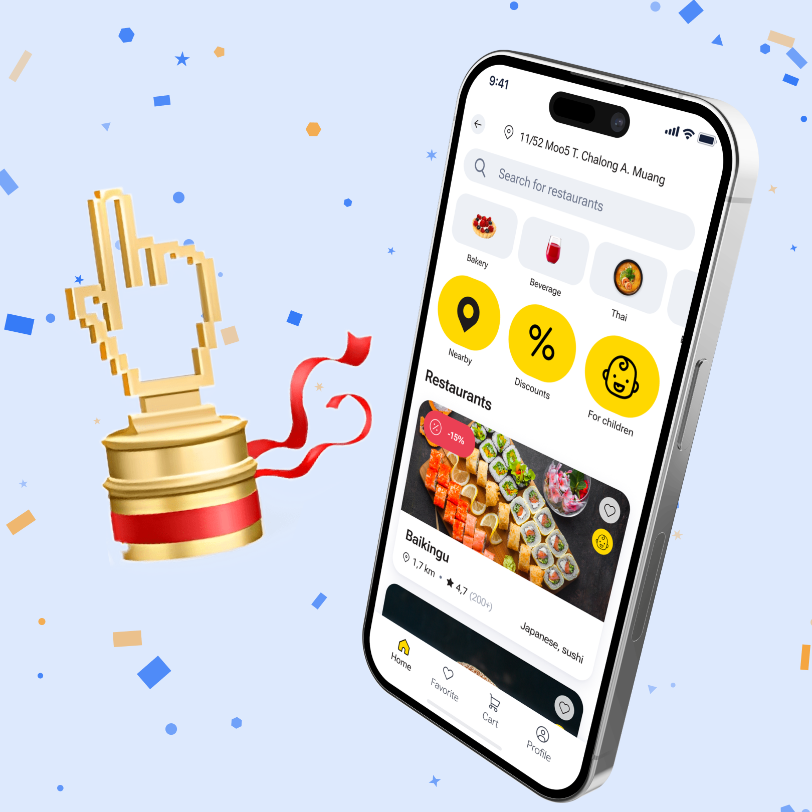 Проект LighTech по доставке еды на Пхукете вошел в шорт-лист Конкурса «Рейтинг Рунета» 2024