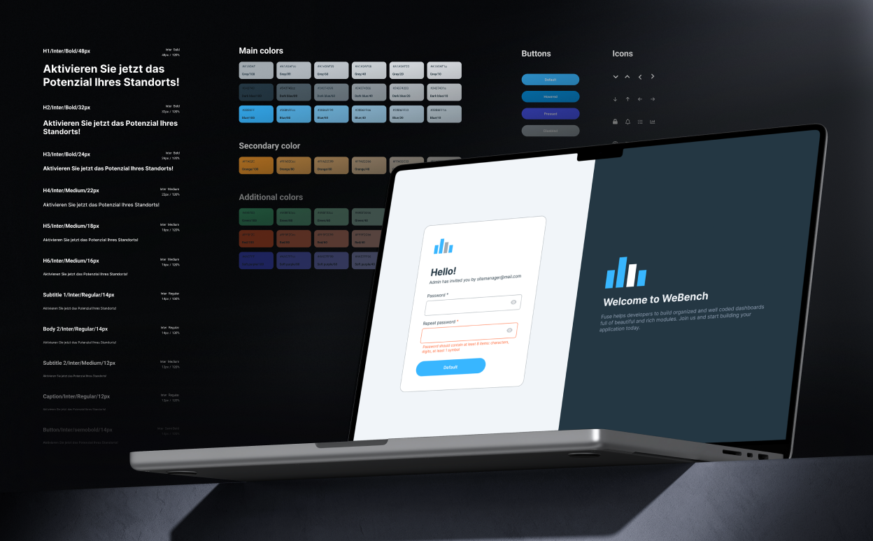 Интерфейс приложения для финтех