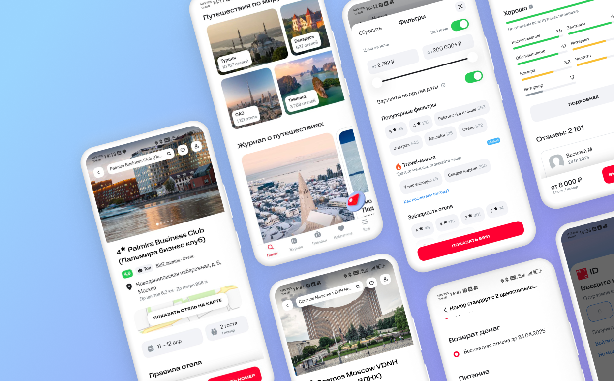 МТС Travel функции