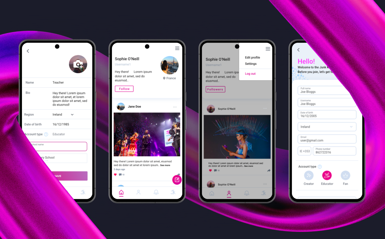 Интерфейс Junk Kouture от ЛайТех