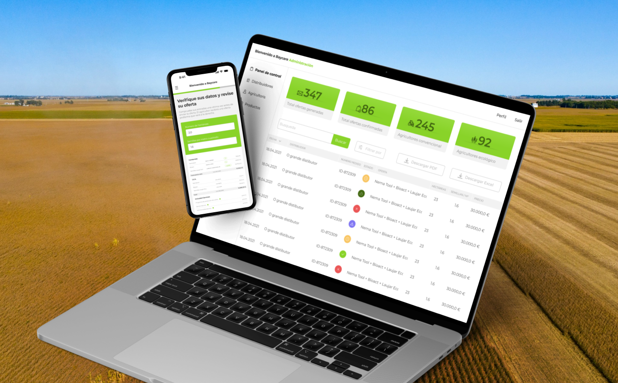 Интерфейс BayCare от ЛайТех