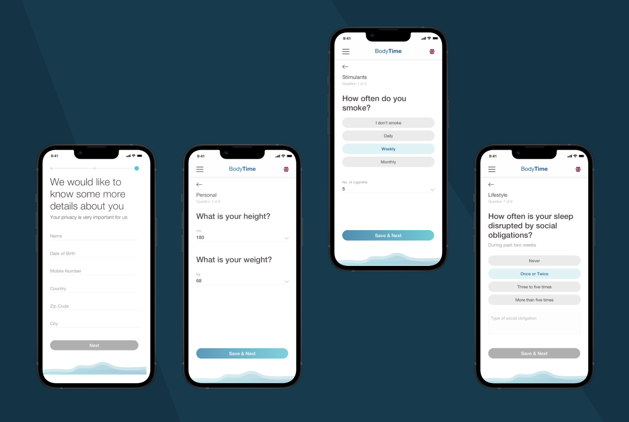 Функционал BodyTime