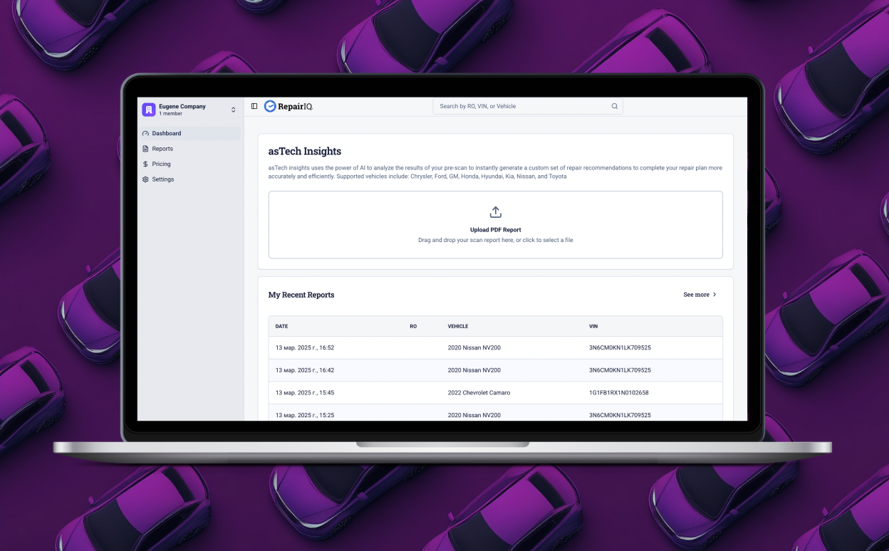 Как работает платформа для автомобильной диагностики и сервисов